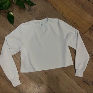 Gilly Hicks GO super soft cropped long sleeve mint green